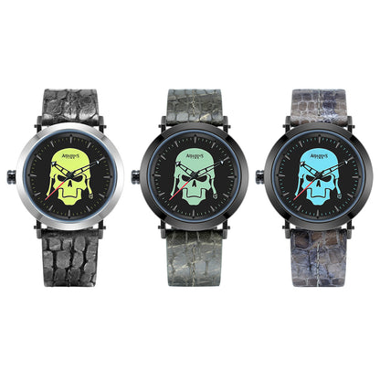 The Lone Skeleton Warrior Watch Allows You To Play Out Of The Pattern