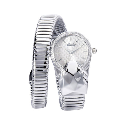 Women's Fashion Trend Diamond-encrusted Snake Watch