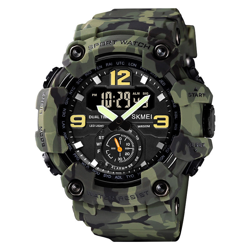 European And American Style Men's Outdoor Mountaineering Watch For Students