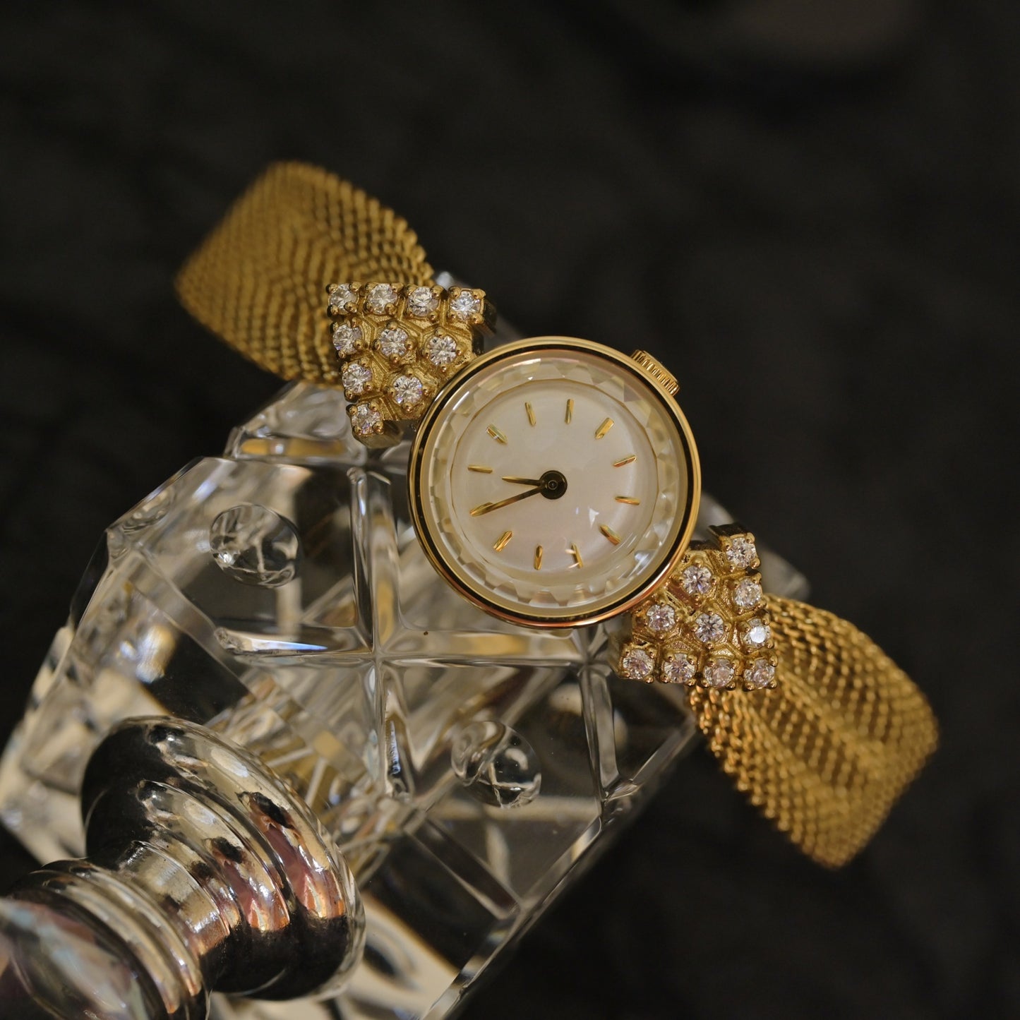 Joyas Relojes Vintage Reloj de Cuarzo Kaleidoscope Diamond para Mujer