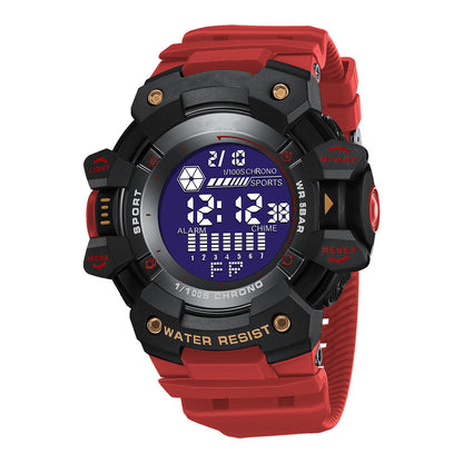 Men's Waterproof Sports Trend Luminous Electronic Watch