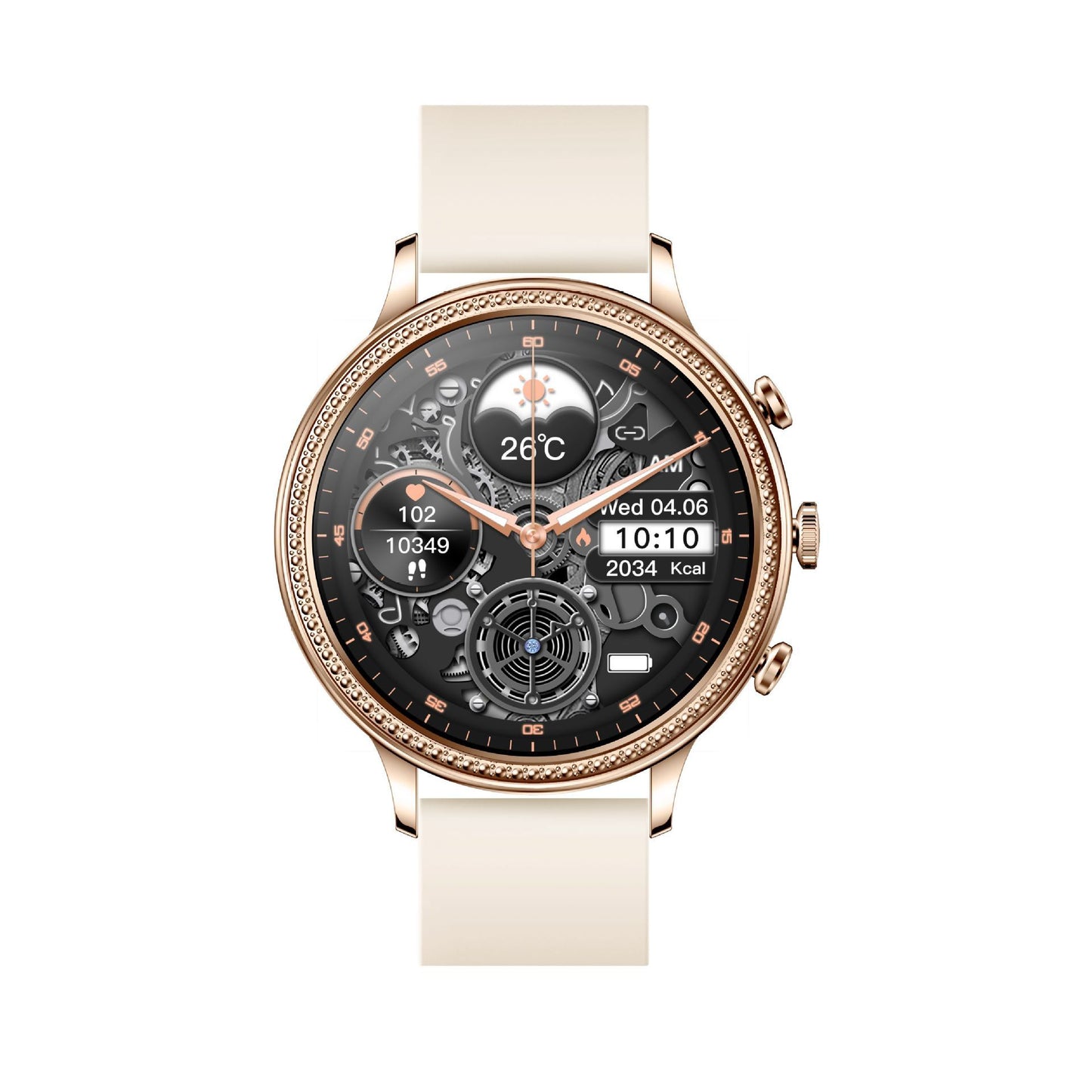 Reloj inteligente Fossil V60 Call 139 'con pantalla táctil completa para mujer