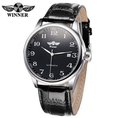 Fashion Simple Stainless Steel Men's Business Watch