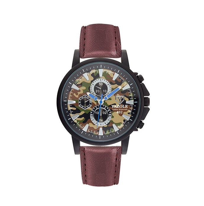 Reloj de correa reloj militar camuflaje