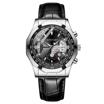 Non-mechanical Calendar Business Watch Men