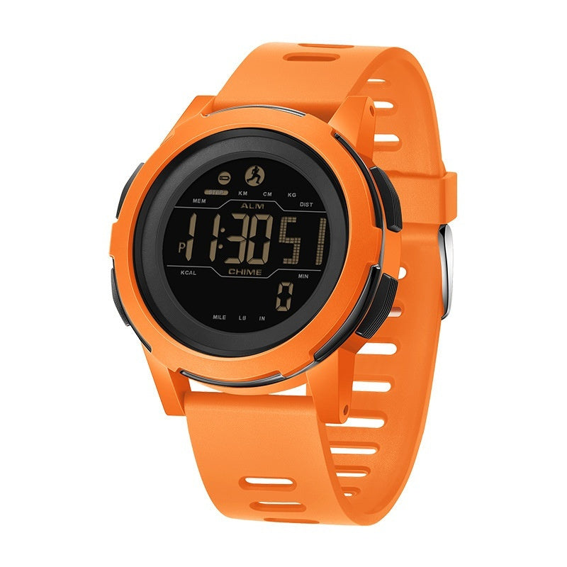 Sanda Calories Waterproof Multifunctional Shockproof Smart Men's And Women's Watch