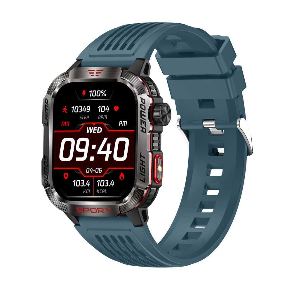 Reloj inteligente HT29 con llamadas por Bluetooth, control de la presión arterial y del ritmo cardíaco