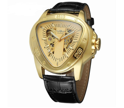 Hollow triangle men's Automatic Watch