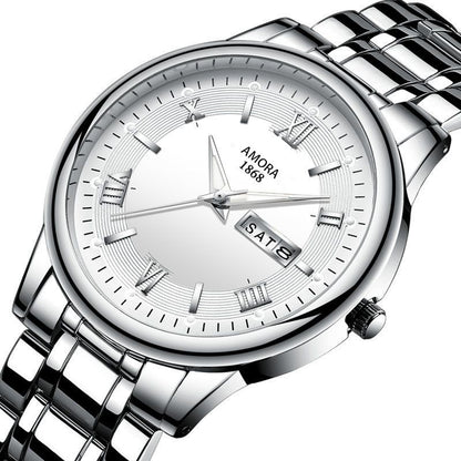 Men's Non-mechanical Automatic Movement Watch Calendar