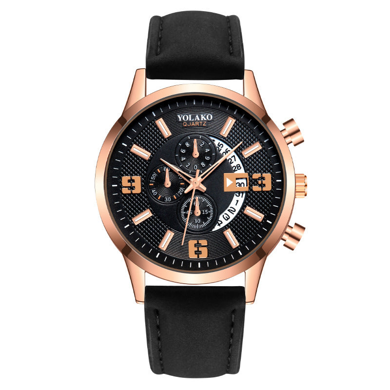 Reloj de moda para hombre con calendario digital grande