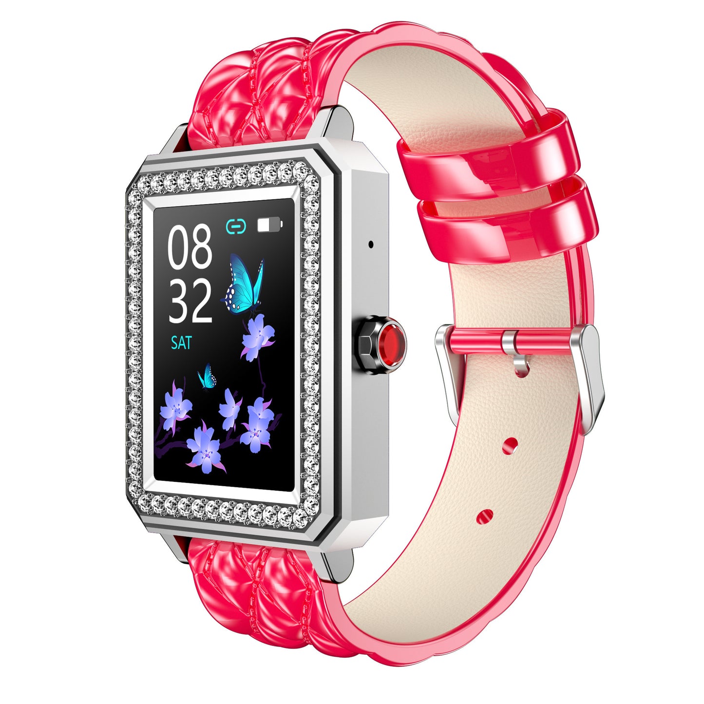 Pulsera inteligente para mujer Llamada Bluetooth Medición del ritmo cardíaco