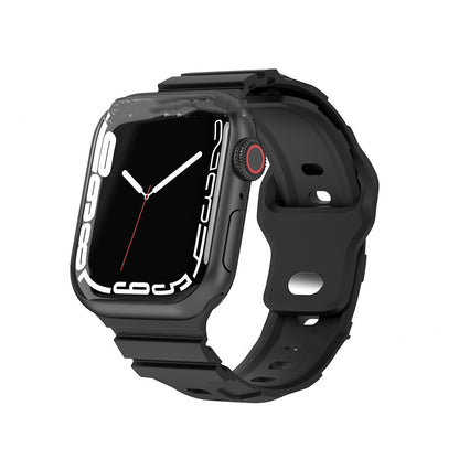 Correa de gel de sílice para iWatch deportiva, transpirable y absorbente del sudor