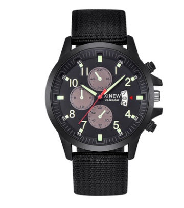 Relojes de marca para hombre, reloj deportivo militar con correa de nailon a la moda