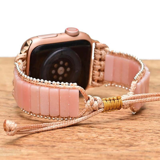 Boho Stone Strap Bracelet Temperament Single Layer Powder