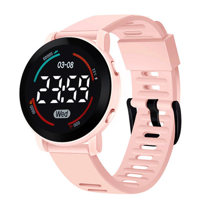 Simple Casual Exercise New M6 Waterproof Electronic Watch