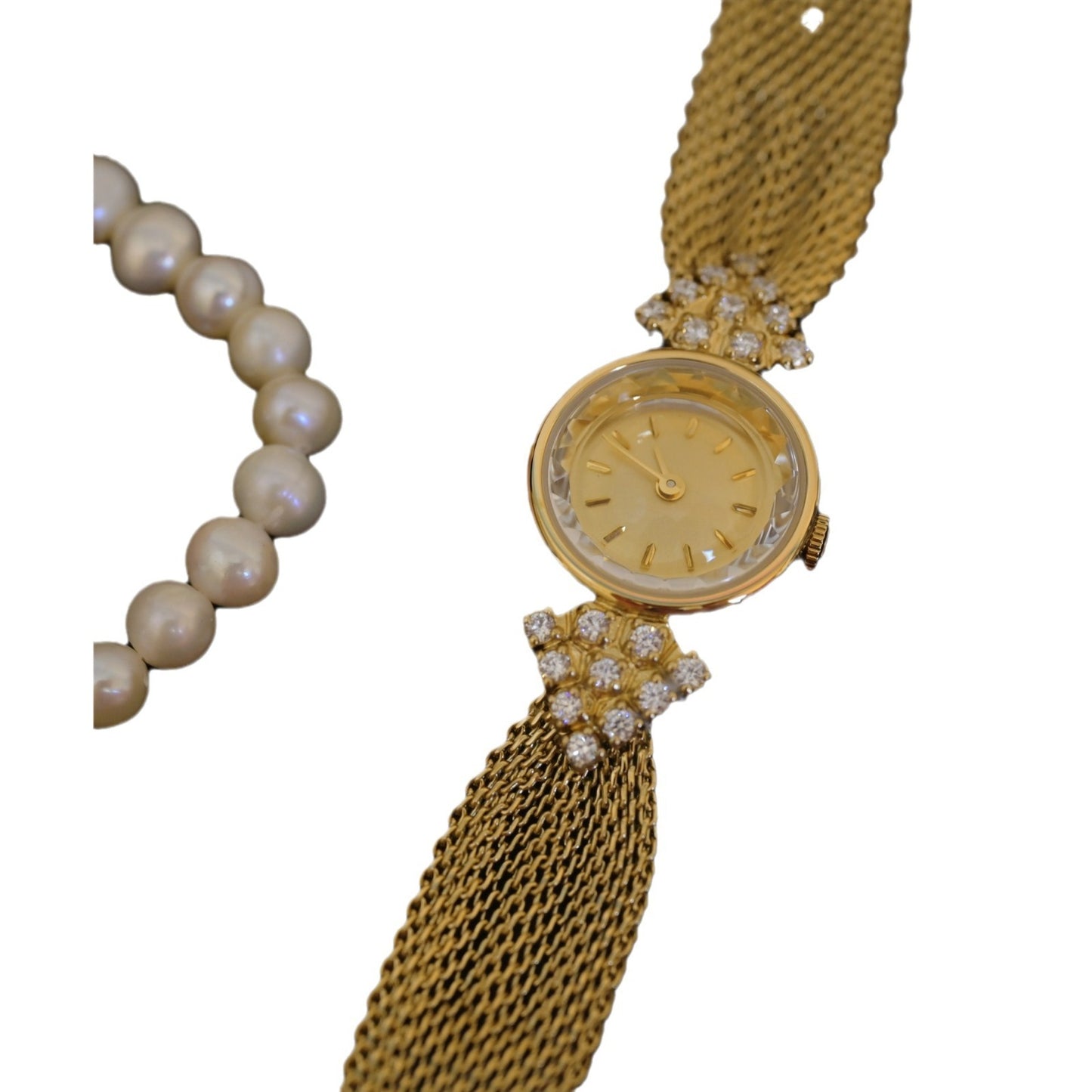 Joyas Relojes Vintage Reloj de Cuarzo Kaleidoscope Diamond para Mujer