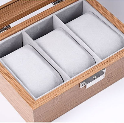 Watch Jewelry Storage Glass Skylight Watch Box Display Storage Box