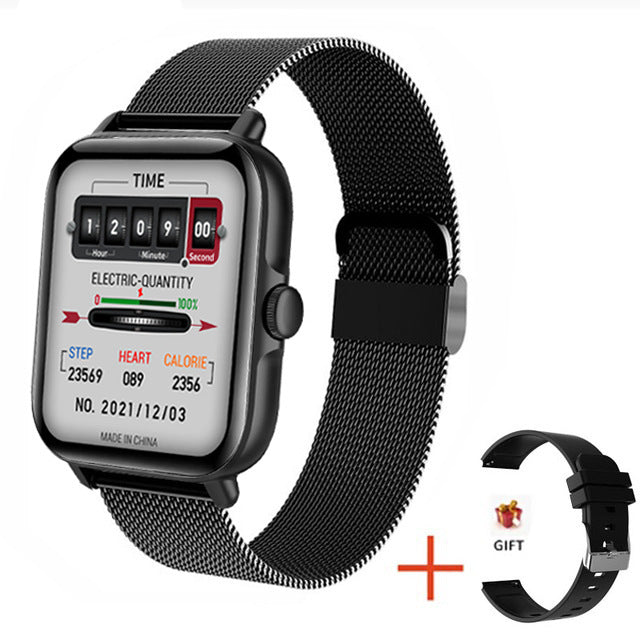 Reloj inteligente con pantalla a color y llamadas Bluetooth L21 con asistente de voz