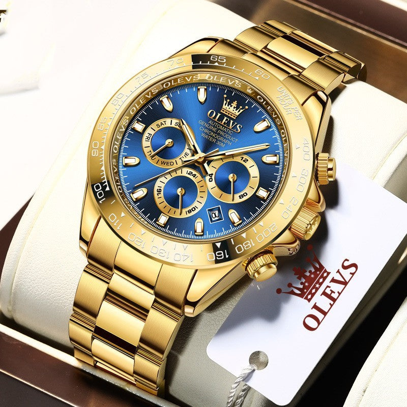 Luminous Waterproof Multifunctional Men's Watch