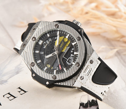 High-end casual hollow quartz watch