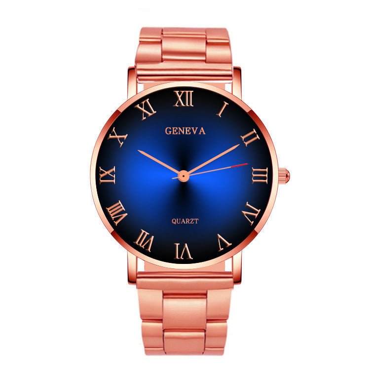 Reloj de hombre con números romanos