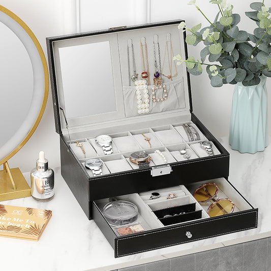 Watch Jewelry Display Box Storage