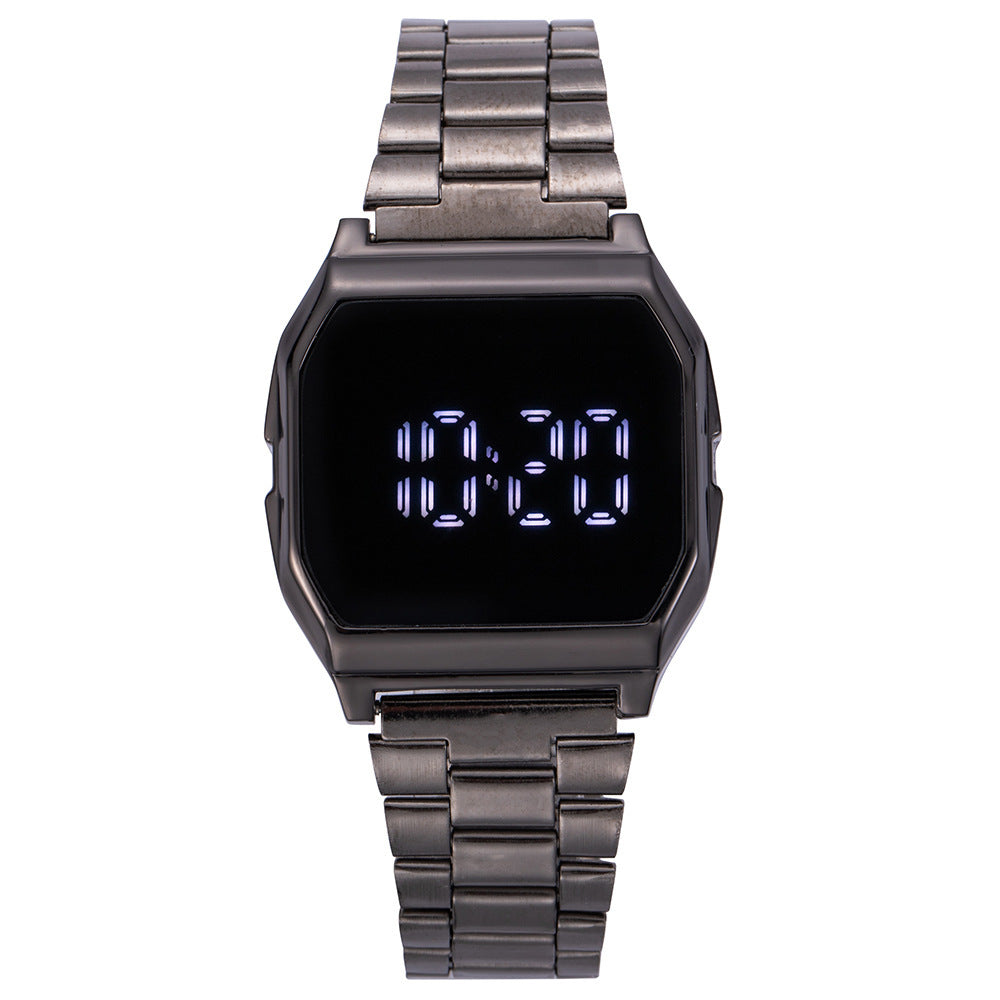 Reloj cuadrado unisex de moda para hombre y mujer