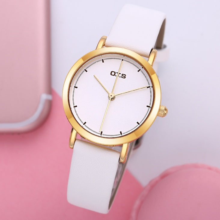 Junior high school student watch female Korean version of the simple cute ladies watch waterproof fashion girls new quartz watch