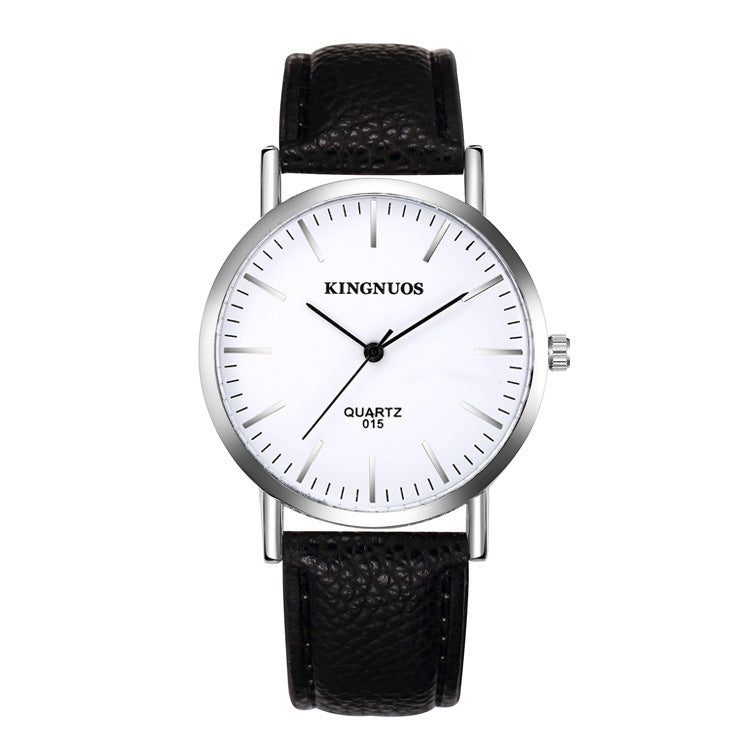 Reloj con correa ultrafino y moderno para hombre y mujer