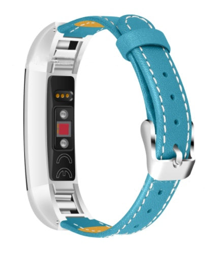 Correa de cuero para pulsera inteligente de frecuencia cardíaca Fitbit Alta Alta HR