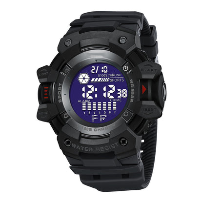 Men's Waterproof Sports Trend Luminous Electronic Watch