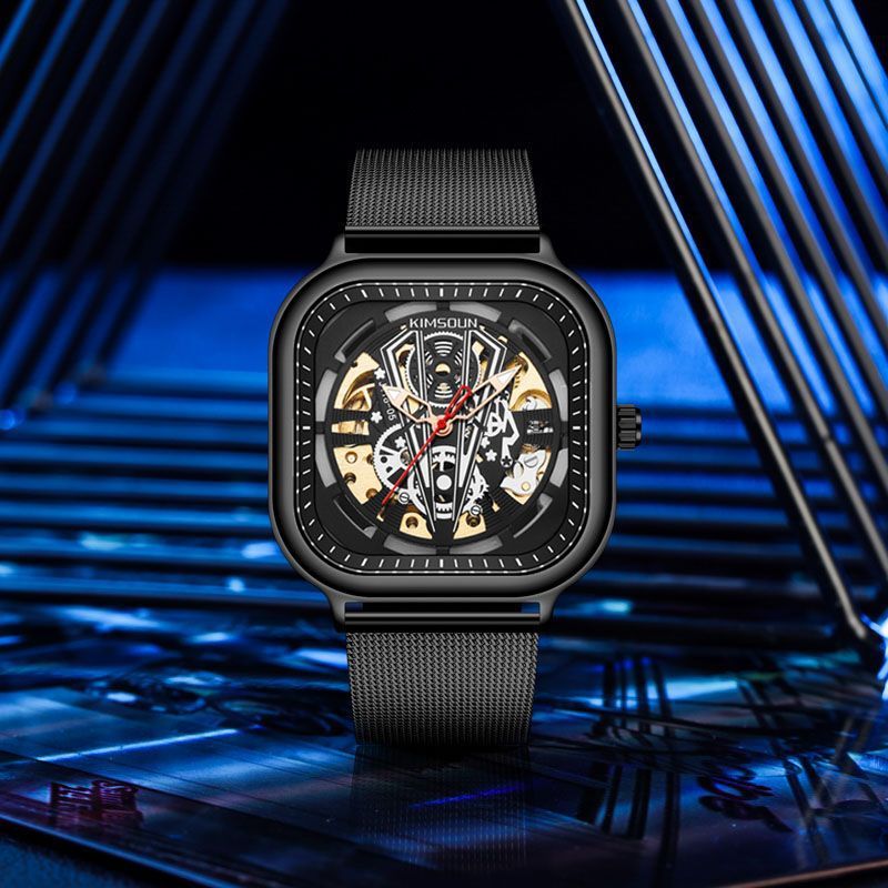 Men's Fashion Skeleton Automatic Mechanical Watches