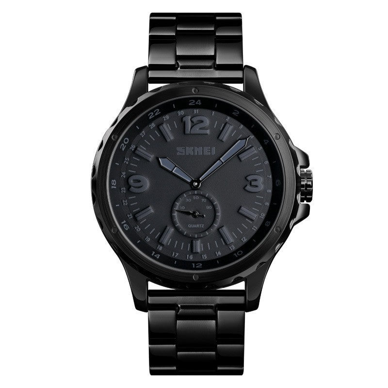 Reloj de cuarzo con correa de acero Skmei New Fashion Fashionmonger para hombre, resistente al agua y de ocio