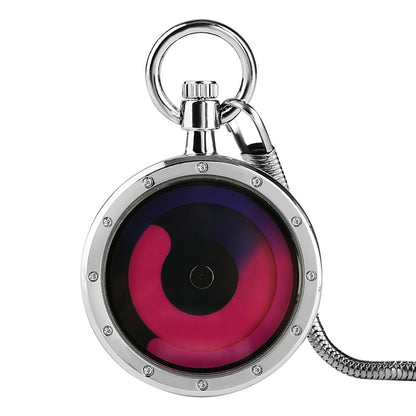 Reloj de bolsillo de cuarzo con cadena para la cintura y diseño de serpiente, con diseño creativo y personalizado en varios colores