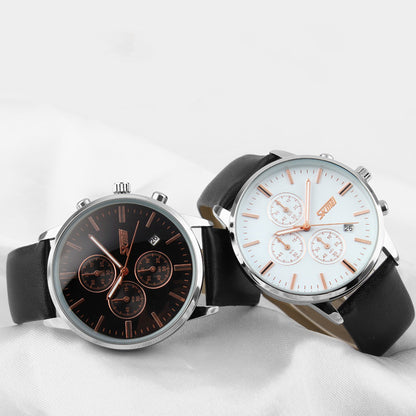 Reloj de cuarzo informal para hombre de tendencia de moda