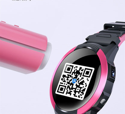 Student Smart Round Card Phone Positioning Watch