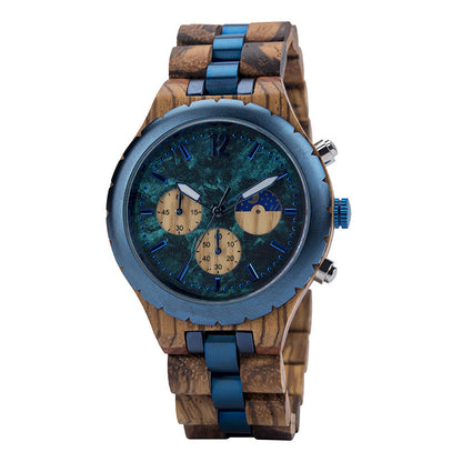 Leisure Business Quartz Wood Watch