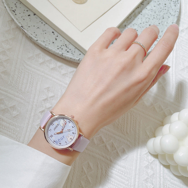 Reloj Dial Student Girls estilo Preppy