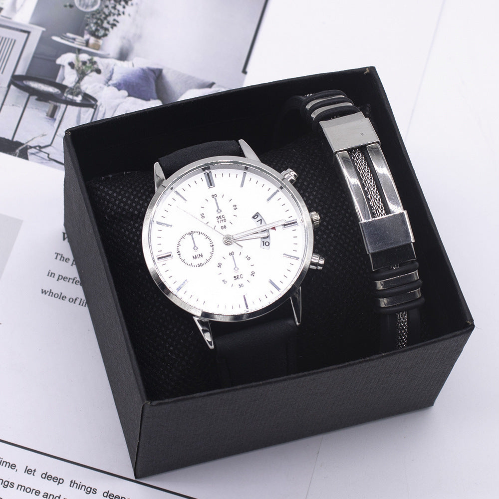 Conjunto de dos piezas de relojes para hombre de comercio exterior