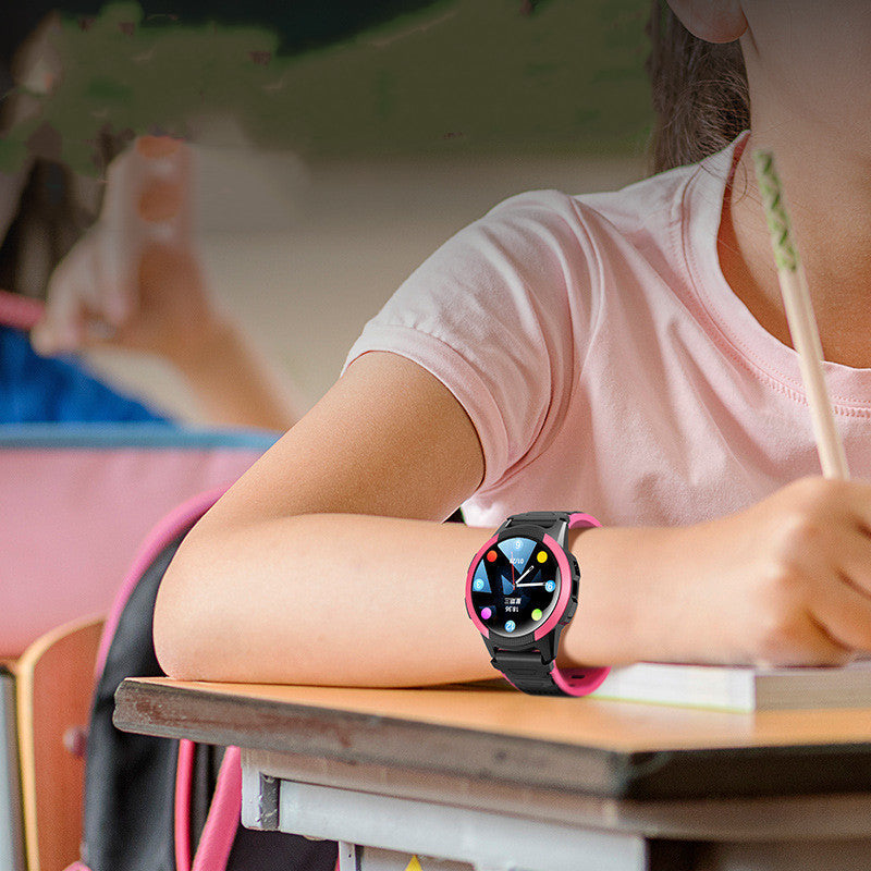 Reloj de posicionamiento de teléfono con tarjeta redonda inteligente para estudiantes