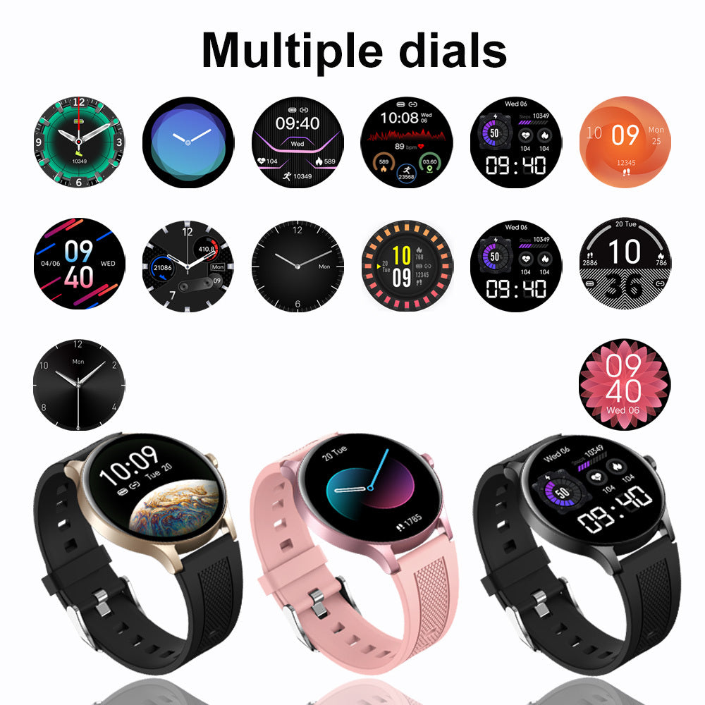 Pulsera inteligente con Bluetooth, esfera personalizada, contador de pasos, reloj multideportivo