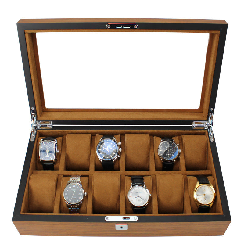 Wooden Watch Simple Storage Box