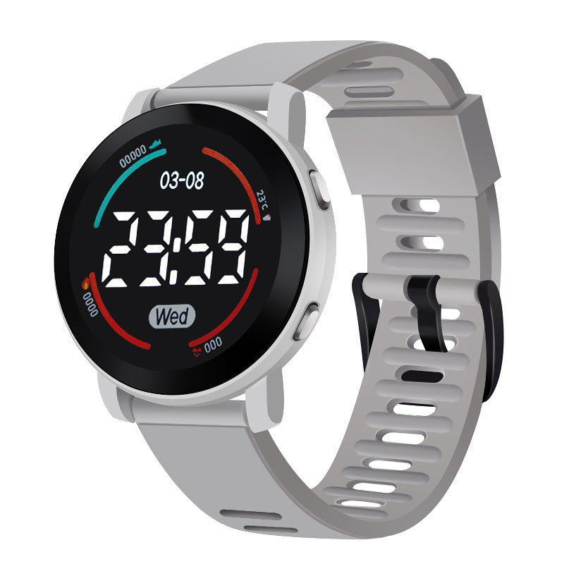 Simple Casual Exercise New M6 Waterproof Electronic Watch