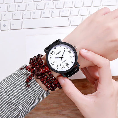 Reloj creativo, sencillo, versátil y moderno para mujer