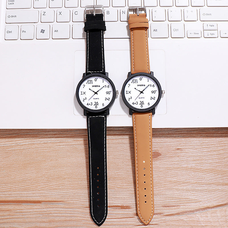 Reloj creativo, sencillo, versátil y moderno para mujer