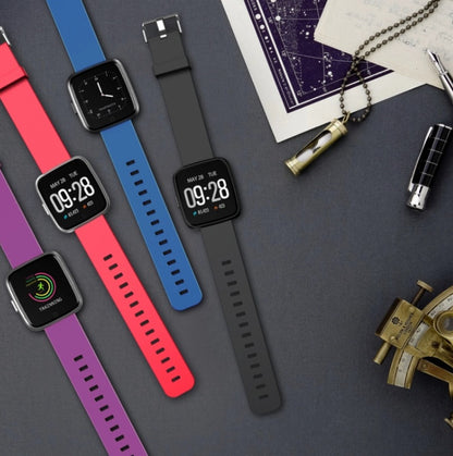Y7 color screen smart bracelet Q3 steel belt large screen IP68 waterproof step counter heart rate information push foreign trade explosions hot sale