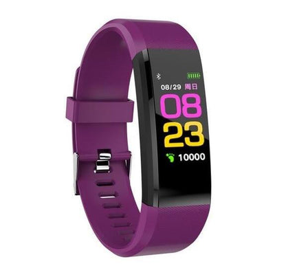 Pulsera inteligente con Bluetooth, monitor de ritmo cardíaco, reloj de actividad física