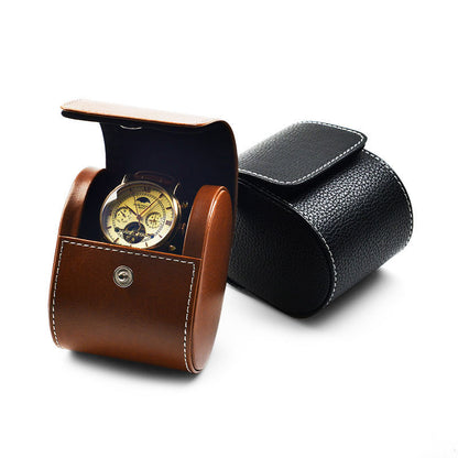 Korean leather watch storage box