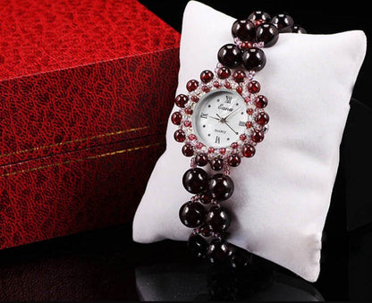 Reloj pulsera granate