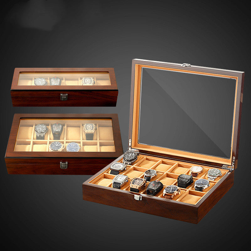 Wooden sunroof watch box display box